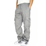 Men’s Elastic Waist Jogger Pants – Stretch Sweatpants with Drawstring for Sports, Running, and Casual Wear