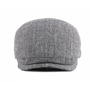 Men’s British Retro Breathable Hat – Simple Cotton Sunshade Cap | Adjustable, Lightweight, Stylish Outdoor Summer Hat