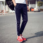 Men’s Tracksuits Sport Pants – Slim Fit Gym, Jogging & Training Joggers with Stripe Design