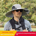Men’s Outdoor Sun Hat – Adjustable Nylon Hiking, Climbing & Fishing Hat | Breathable, Waterproof, Windproof, Summer Sun Protection