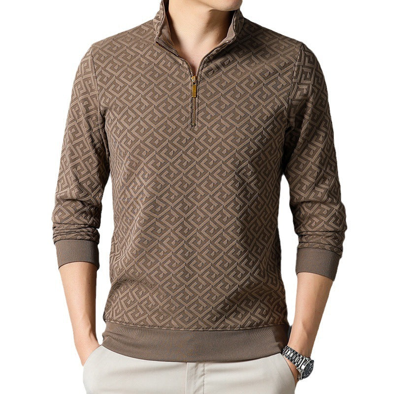 Autumn Men’s Zipper Sweater – Lightweight Ultra-Thin Casual Street Style Jacket