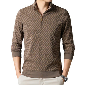 Autumn Men’s Zipper Sweater – Lightweight Ultra-Thin Casual Street Style Jacket