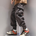 Foot Binding Zipper Design, Niche Casual Pants