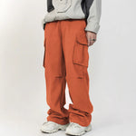 Casual Loose Three-dimensional Pocket Street Overalls – Trendy Youth Trousers for Daily Wear