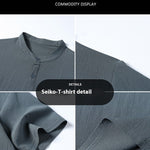 Men’s National Style Cotton Linen Two-Piece Set – Casual Summer Short Sleeve Shirt & Shorts for Daily Comfort