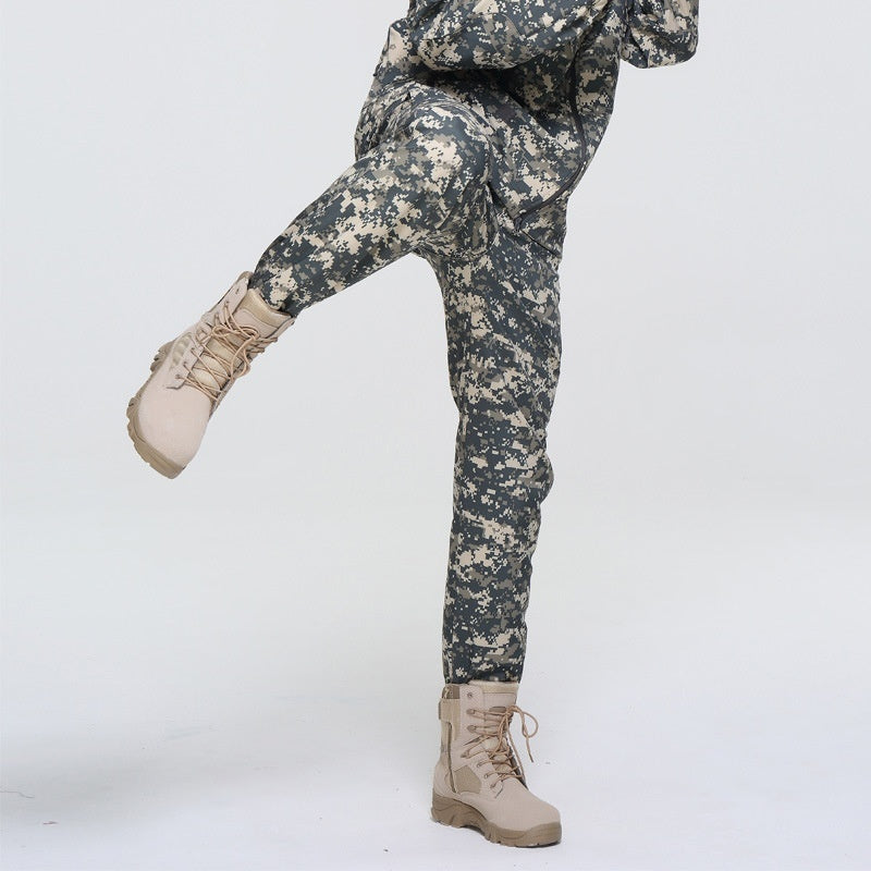 Outdoor Men's Fleece Soft Shell Pants – Waterproof, Windproof & Breathable Hiking Pants