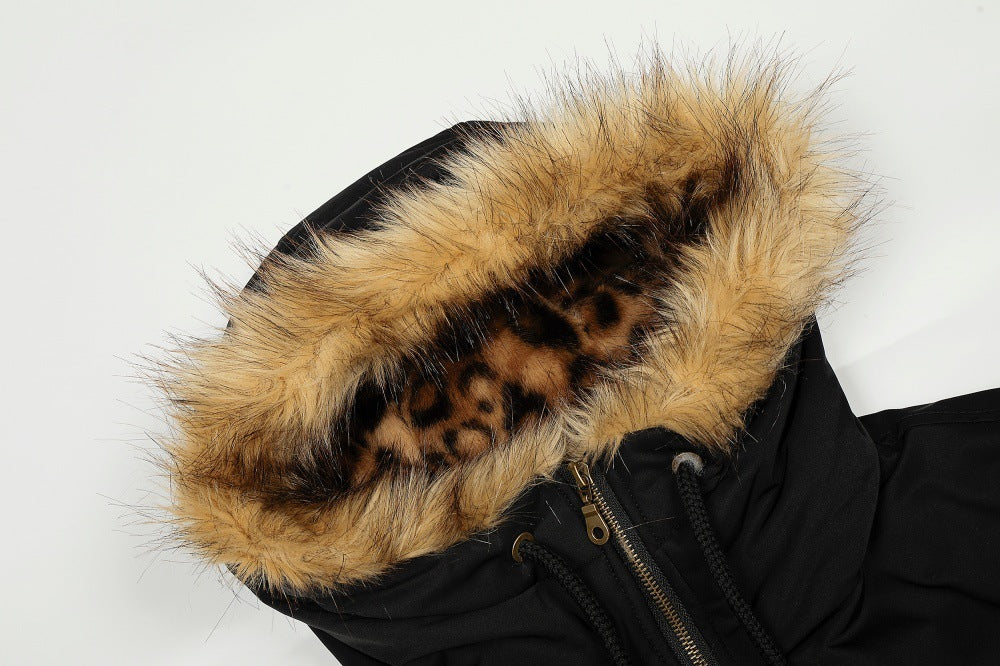 Men’s Heavy Pleated Sleeve Cotton Workwear Coat – Warm Cardigan