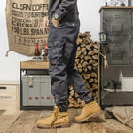 Loose Trendy Casual Jogger Pants for Men – Comfortable Street Style Overalls with Drawstring Waist