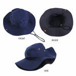 Outdoor Folding Climbing Hat – Men’s Cotton Flat Top Sun Protection Hat | Breathable, Windproof, Adjustable Free Size