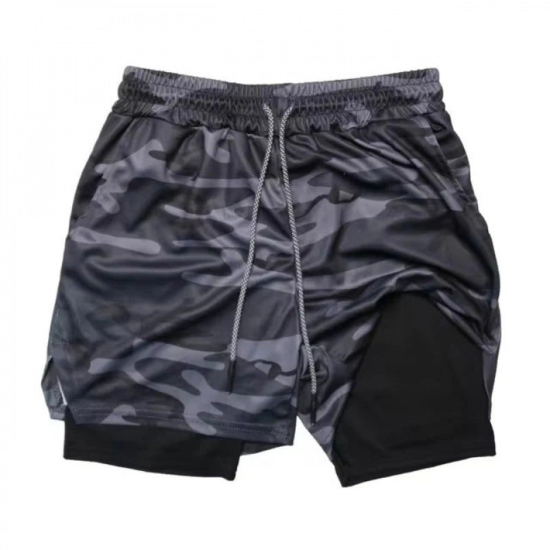 Men’s Summer Running Shorts – 2-in-1 Sports Shorts for Gym, Jogging & Outdoor Fitnes