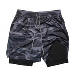 Men’s Summer Running Shorts – 2-in-1 Sports Shorts for Gym, Jogging & Outdoor Fitnes