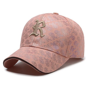 Four Seasons Embroidered Baseball Cap – Adjustable Cotton Hat for Men & Women | Breathable Sun, Wind, and Warm Protection