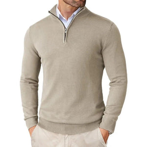Autumn Men’s Zipper Sweater – Ultra-Thin Lightweight Jacket for Casual Street Style