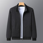 Men’s Stand Collar Jacket – Casual Lightweight Zip-Up Coat for Everyday or Outdoor Wear