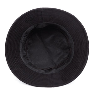 Stars & Stripes Embroidered Fisherman Bucket Hat – Sun-proof, Stylish, Acrylic Fiber, Unisex, Four Seasons Outdoor Hat