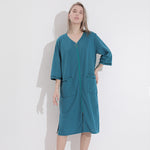 Women’s Plus Size Nightdress – Loose Japanese & Korean Style Summer Homewear, Comfortable and Casual