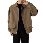 Men’s Loose Short Lapel Jacket – Casual Lightweight Daily Outerwear