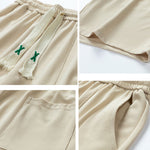 Men’s Sports Suit – Short-Sleeve Lapel T-Shirt & Shorts Two-Piece Set | Lightweight Running and Leisure Outfit