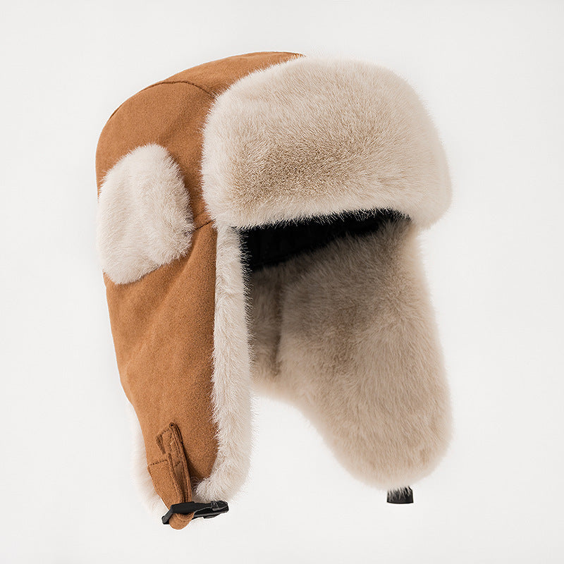 Winter Warm Suede Earmuffs Hat – Cozy, Stylish, and Protective | Soft Suede, Men & Women Cold Weather Accessory