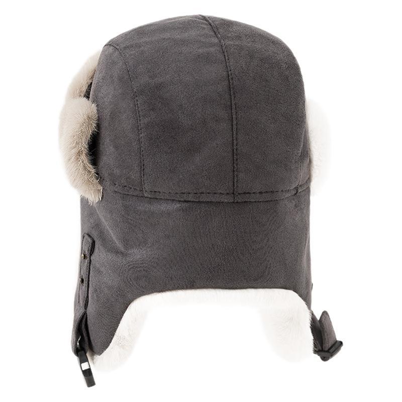 Winter Warm Suede Earmuffs Hat – Cozy, Stylish, and Protective | Soft Suede, Men & Women Cold Weather Accessory