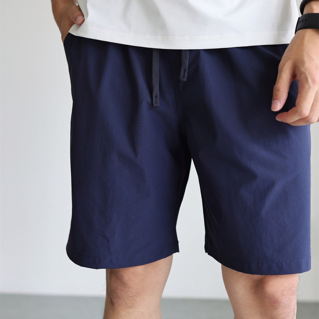Men's Summer Nylon Lightweight Fifth Pants – Three-Proof Quick-Dry Loose Fit Casual Shorts