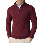 Autumn Men’s Zipper Sweater – Ultra-Thin Lightweight Jacket for Casual Street Style