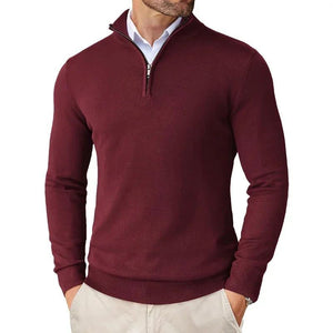 Autumn Men’s Zipper Sweater – Ultra-Thin Lightweight Jacket for Casual Street Style