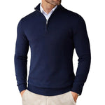 Autumn Men’s Zipper Sweater – Ultra-Thin Lightweight Jacket for Casual Street Style