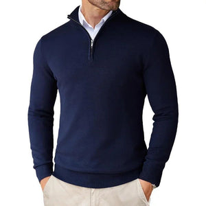 Autumn Men’s Zipper Sweater – Ultra-Thin Lightweight Jacket for Casual Street Style