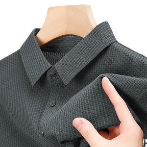 Men’s Asymmetric Nylon T-shirt | Lightweight Casual Summer Top in Multiple Colors