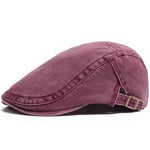 Retro Washed Denim Cowboy Beret – Fashion Casual Baseball Cap | Adjustable Cotton, Sun Protection, Summer Spring Autumn Hat