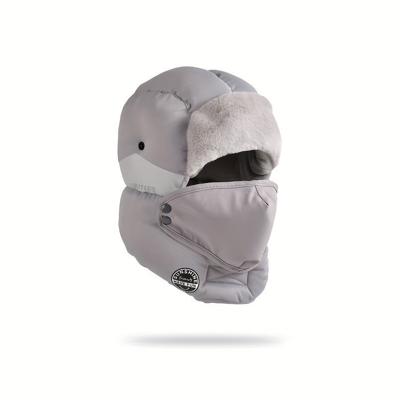 Men’s Fashion Ushanka Hat – Thickened Outdoor Winter Hat | Warm, Windproof, Unisex Riding Cap