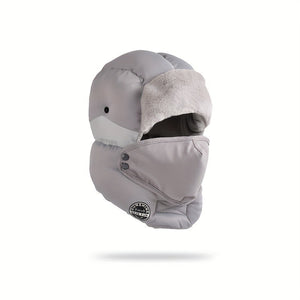 Men’s Fashion Ushanka Hat – Thickened Outdoor Winter Hat | Warm, Windproof, Unisex Riding Cap