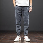 Men’s Fashion Casual Loose Stretch Jeans – Comfortable Cotton Denim Pants for Everyday Wear
